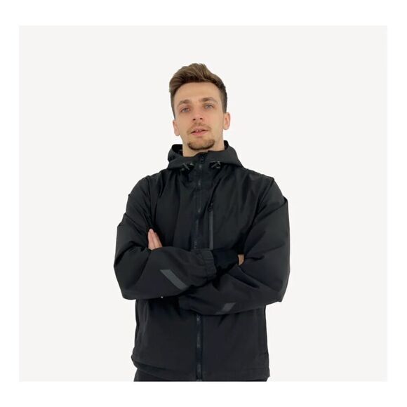 Vear black travel jacket - XL - Picture 1 of 11
